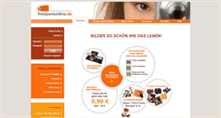 Desktop Screenshot of fotopostonline.de